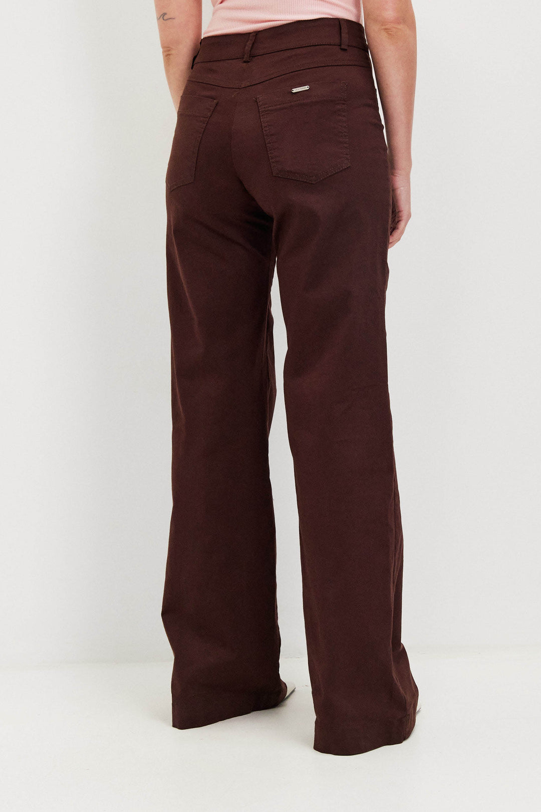 SANTANNA CHOCOLATE BROWN PANTS