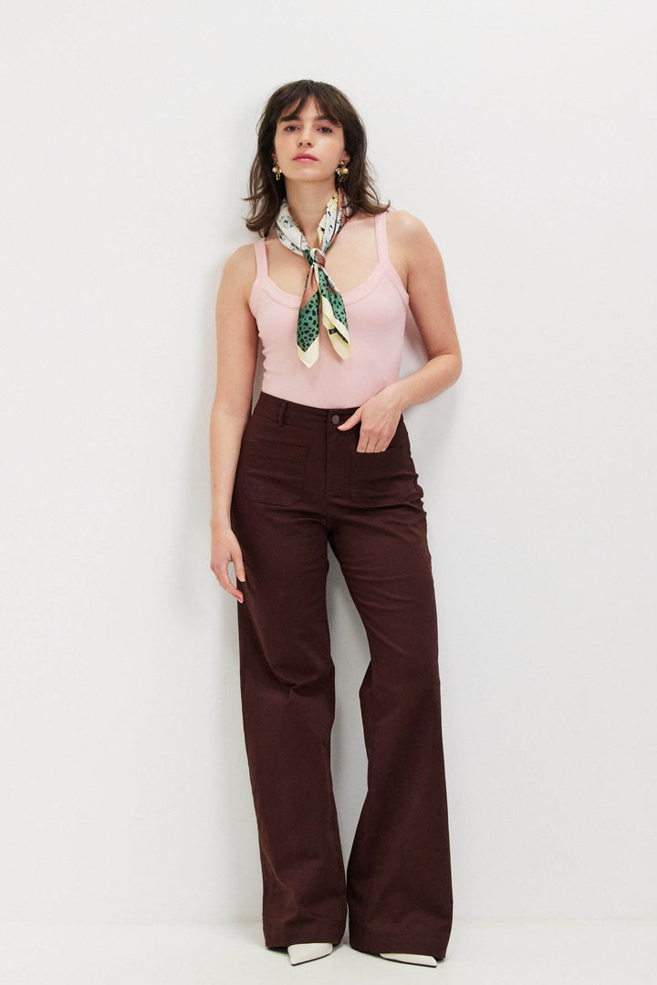 MAYA LEOTARD PINK TOP