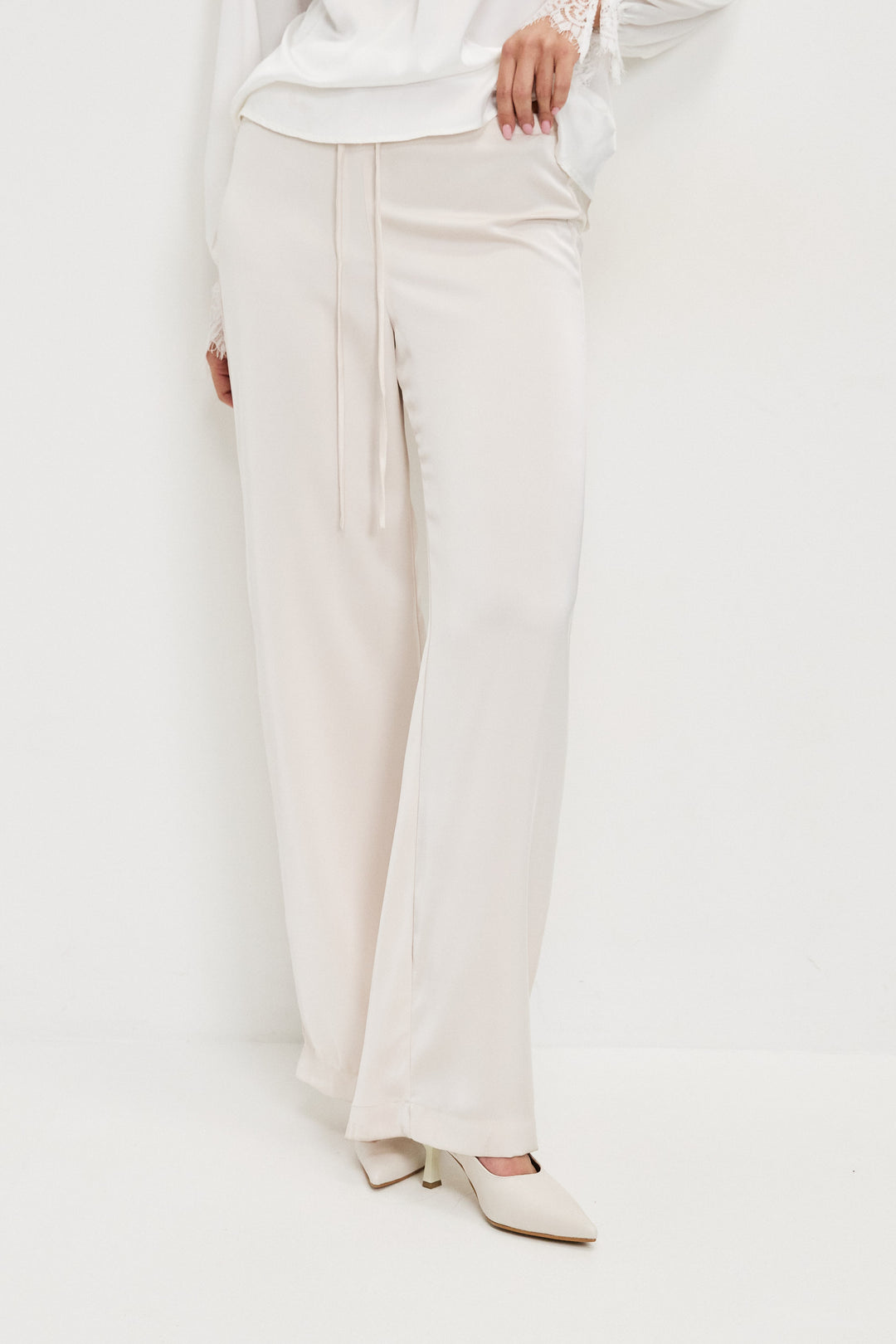 WENDY SATIN STONE PANTS
