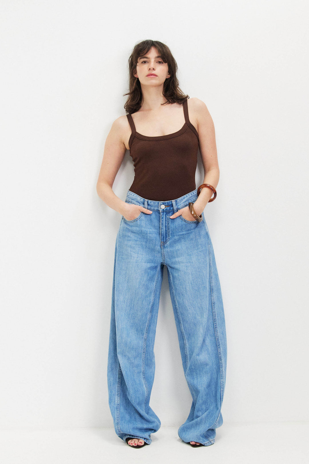 WIDE LEG JEANS