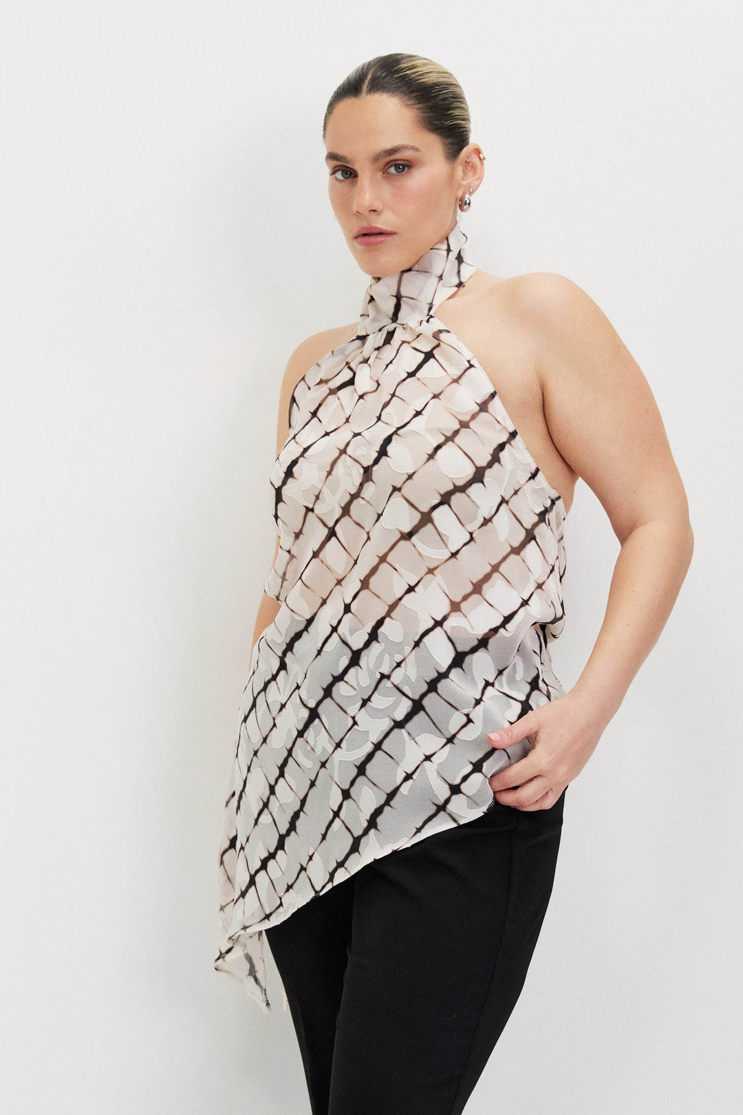 SENDI  LIGHT BROWN TOP