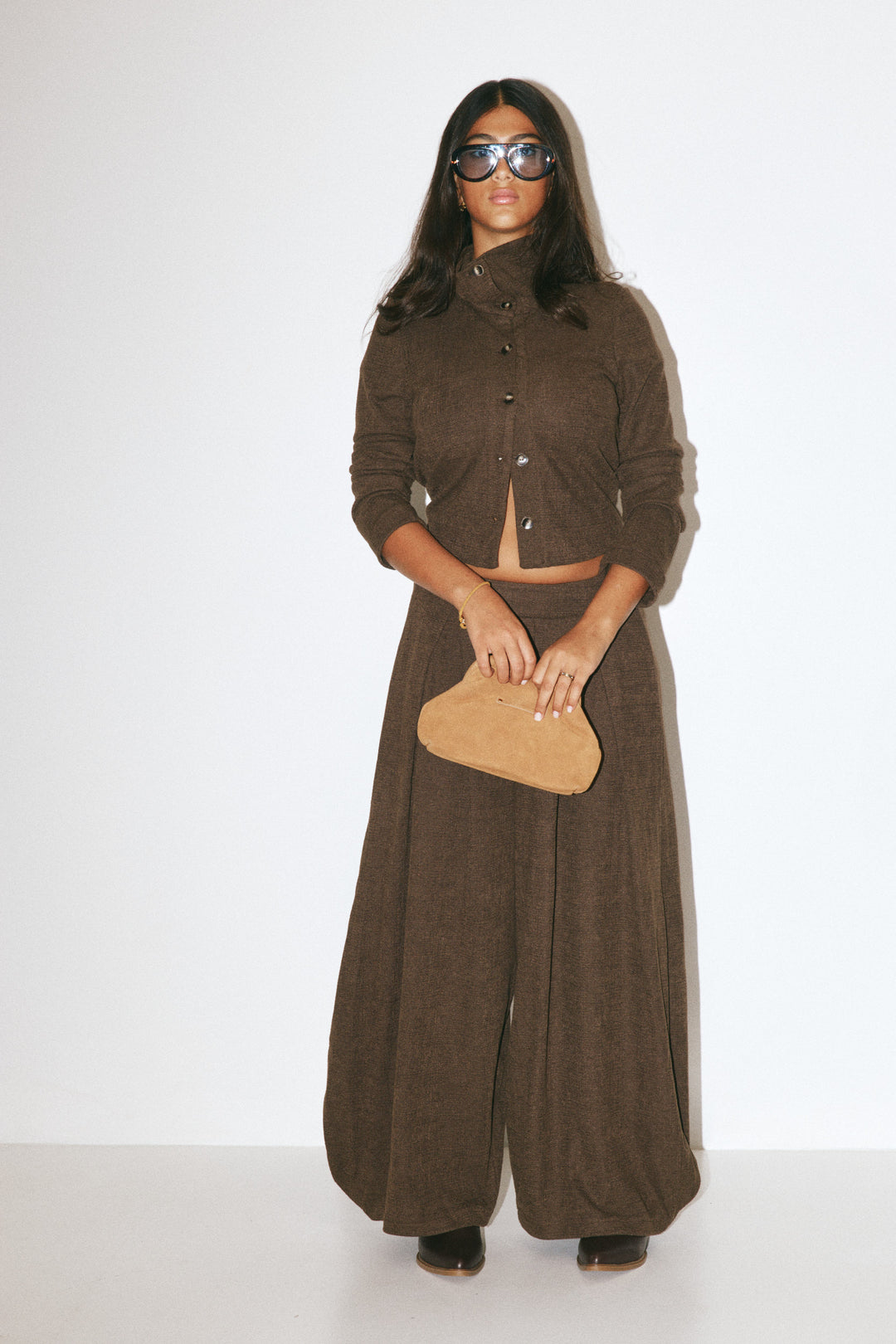 GALI CHOCOLATE BROWN JACKET
