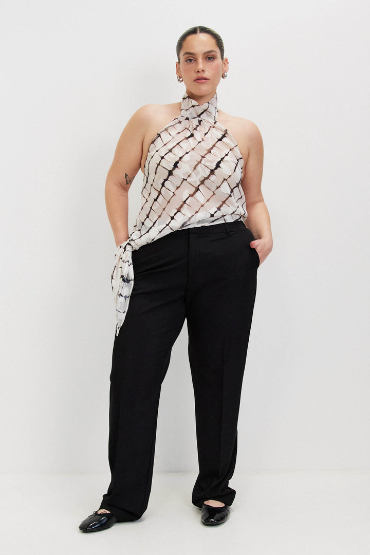 SENDI  LIGHT BROWN TOP