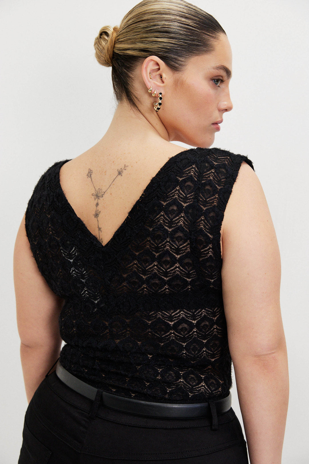 BRITNEY LEOTARD BLACK