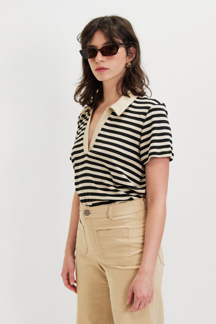 AMANDA BLACK SHIRT