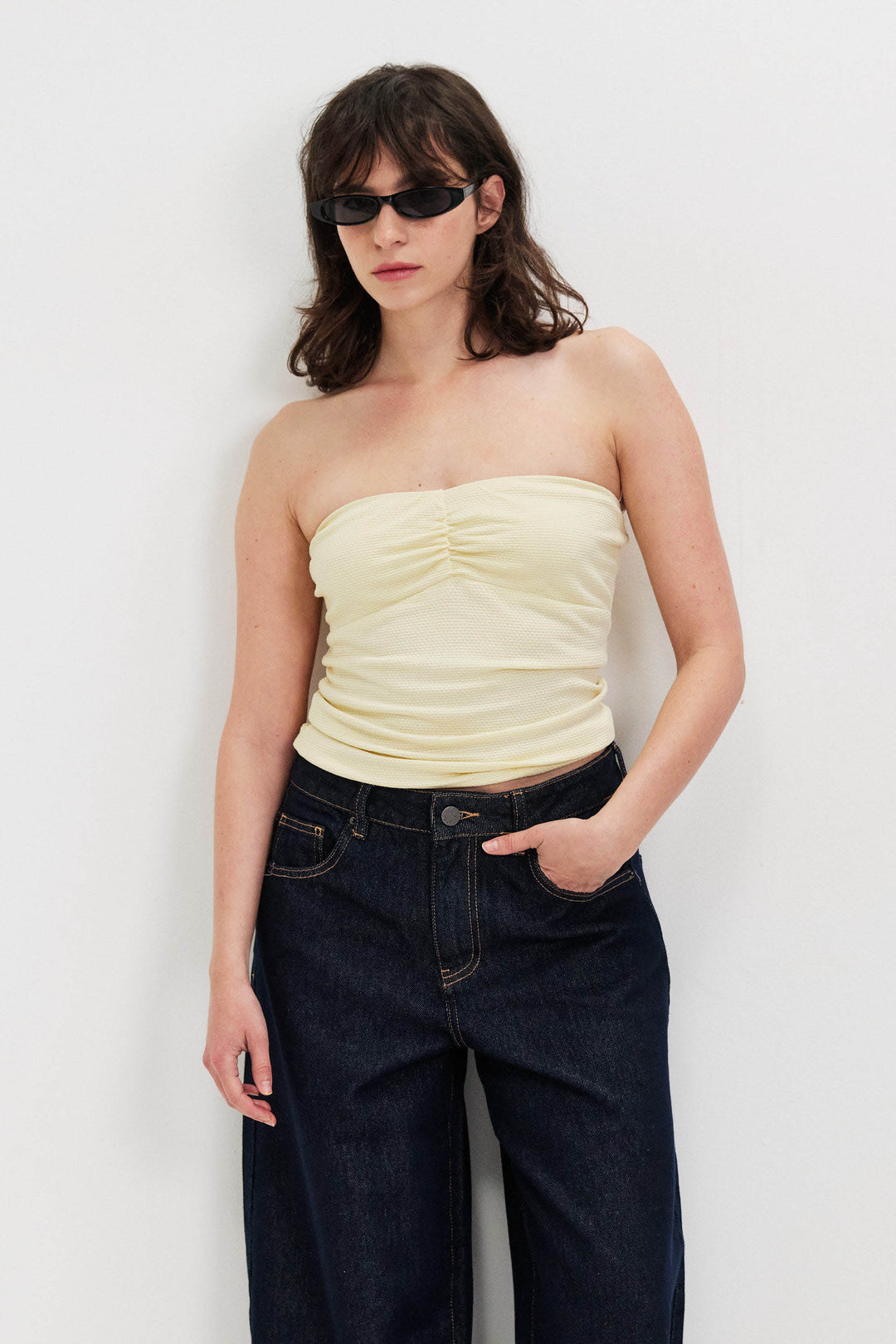 BILLY YELLOW STRAPLESS