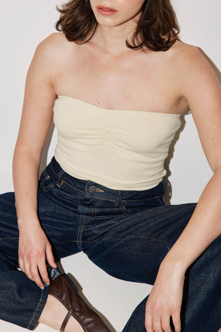 BILLY YELLOW STRAPLESS