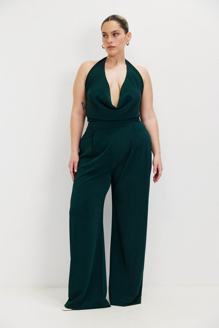 BILLIE BOTTLE GREEN OVERALL