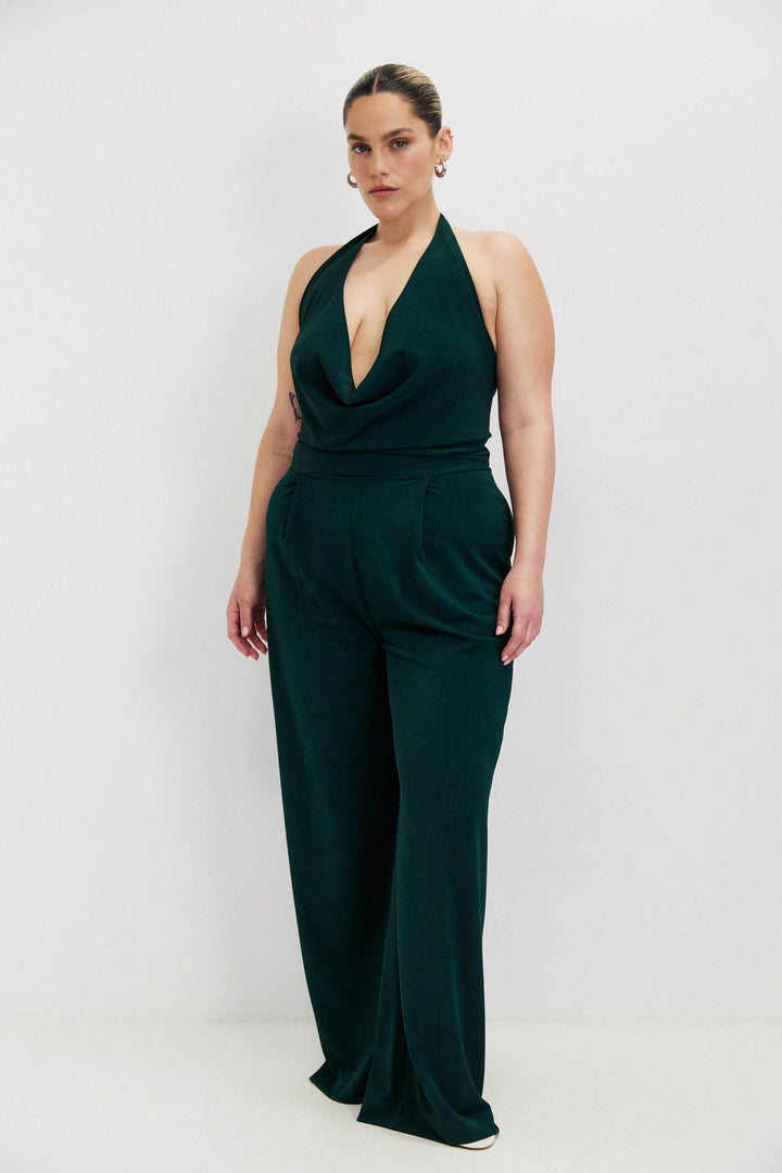 BILLIE BOTTLE GREEN OVERALL