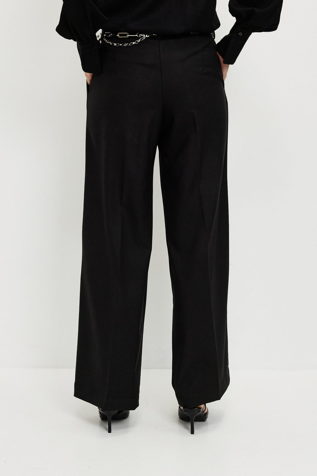 BETTE WIDE BLACK PANTS