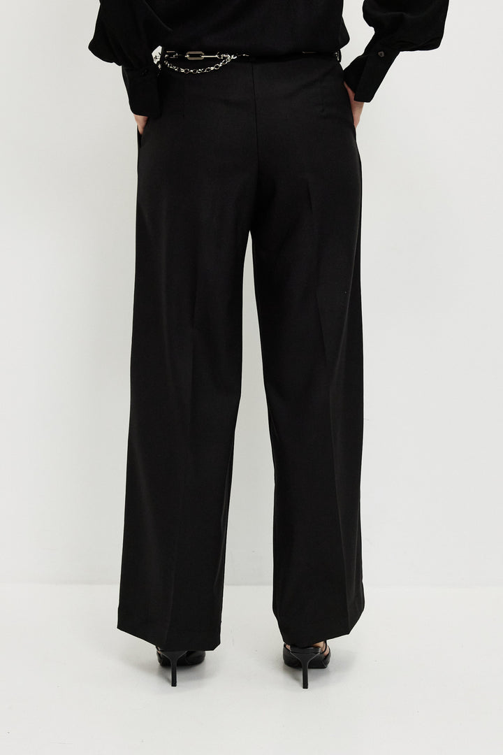 BETTE WIDE BLACK PANTS