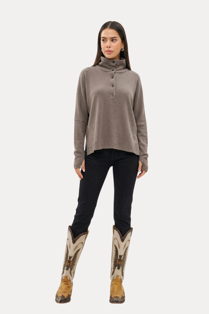 ERIKA KNIT MOCH SHIRT