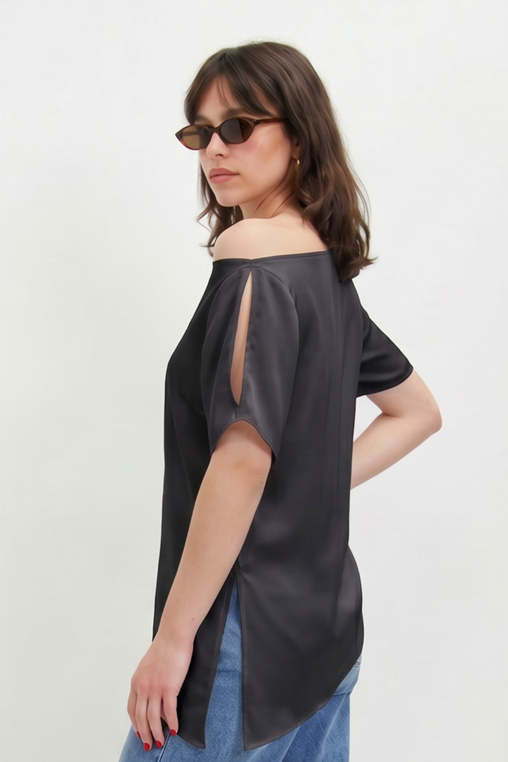 MILLY BLACK  SHIRT