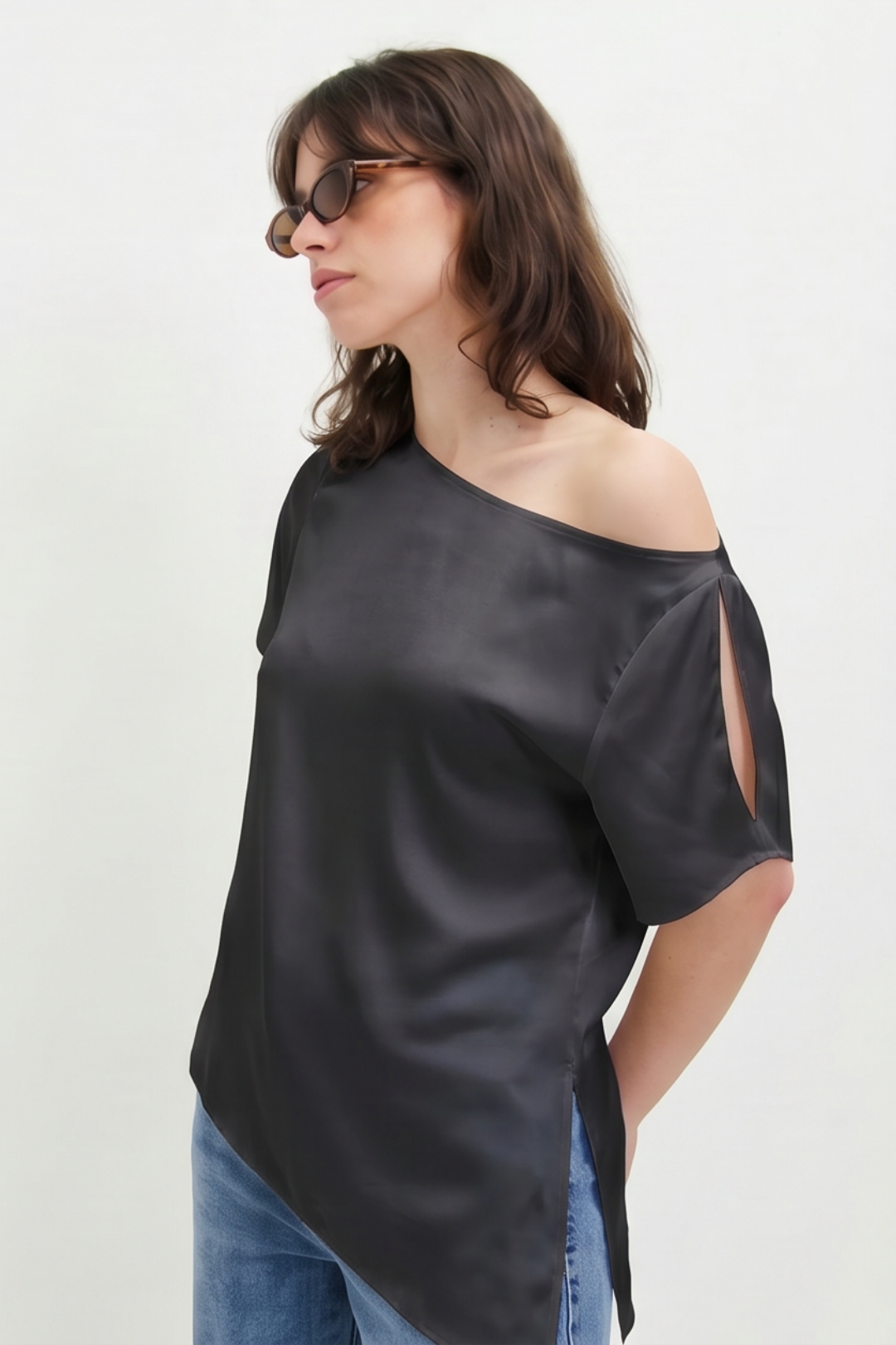 MILLY BLACK  SHIRT