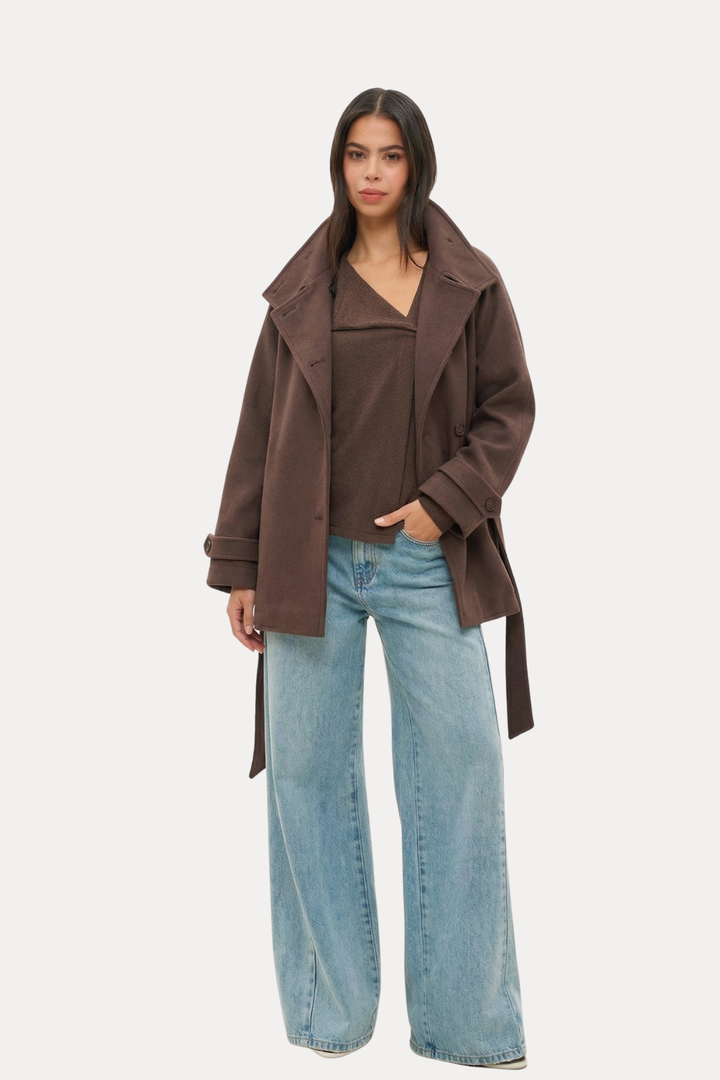 KATE BROWN COAT JACKET