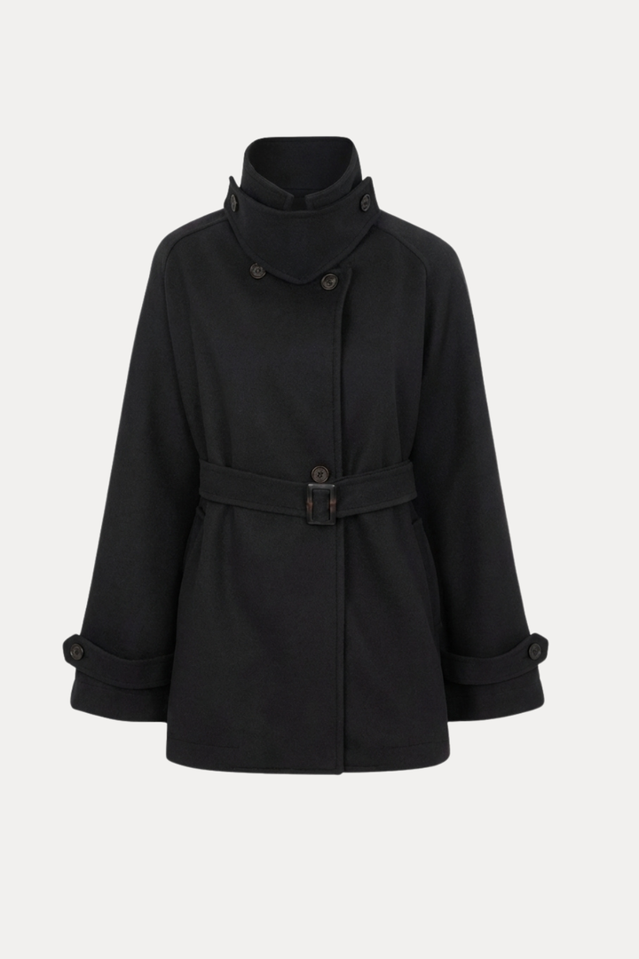 KATE BLACK COAT JACKET