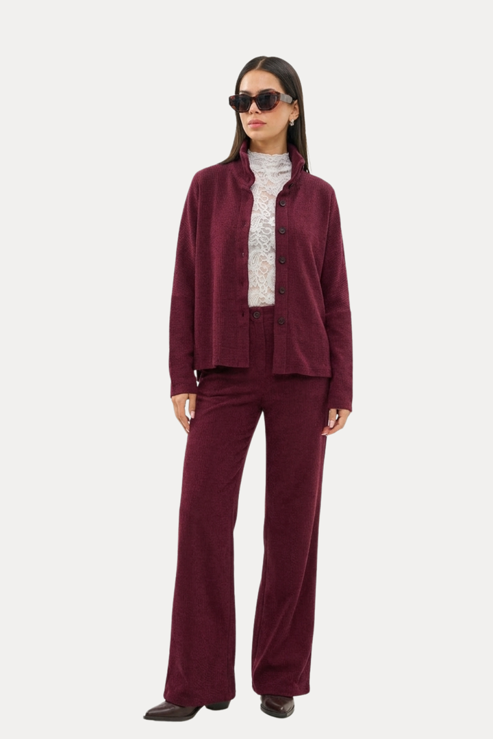 SHANIA BURGUNDY PANTS