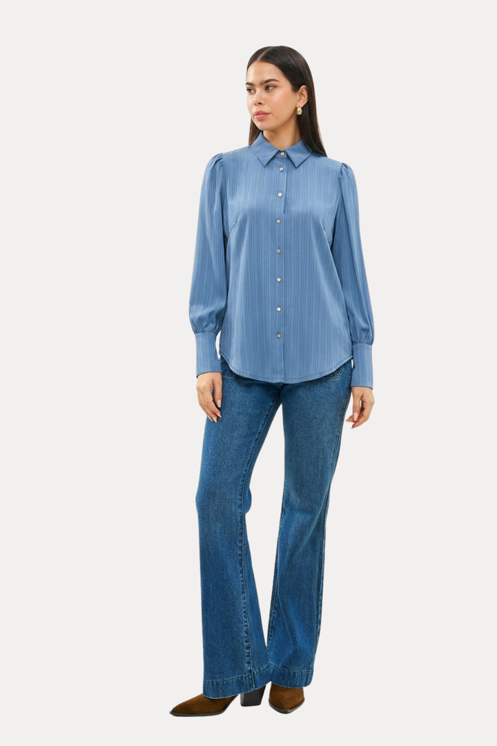 MANDY BLUE DENIM SHIRT