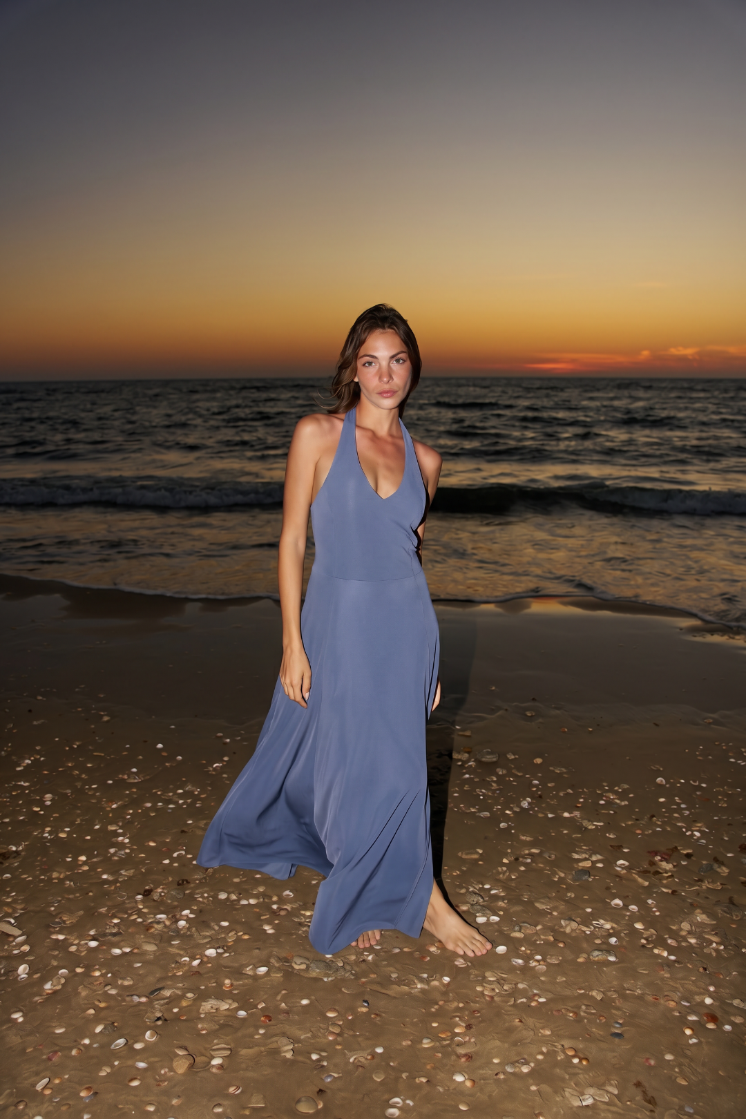 NORMA LIGHT BLUE DRESS