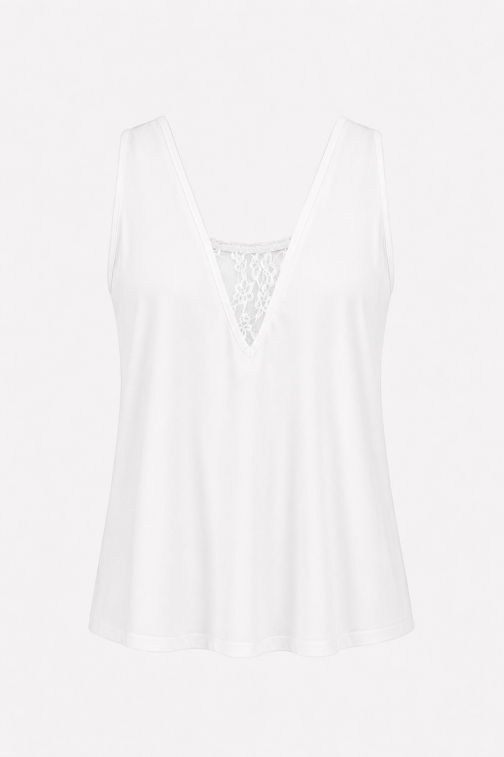 SHELLY WHITE TOP