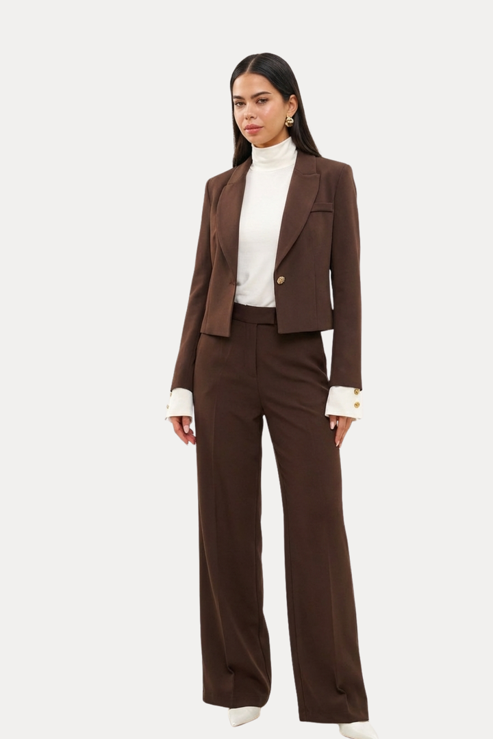 LIAN CLASSIC CHOCOLATE BROWN PANTS
