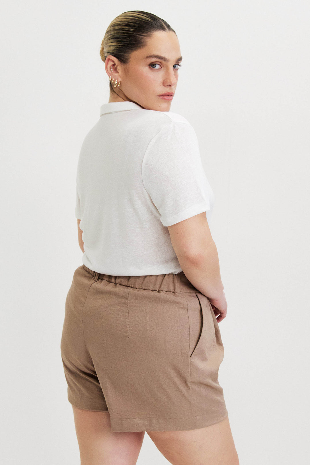 JUNE MOCHA SHORT PANTS