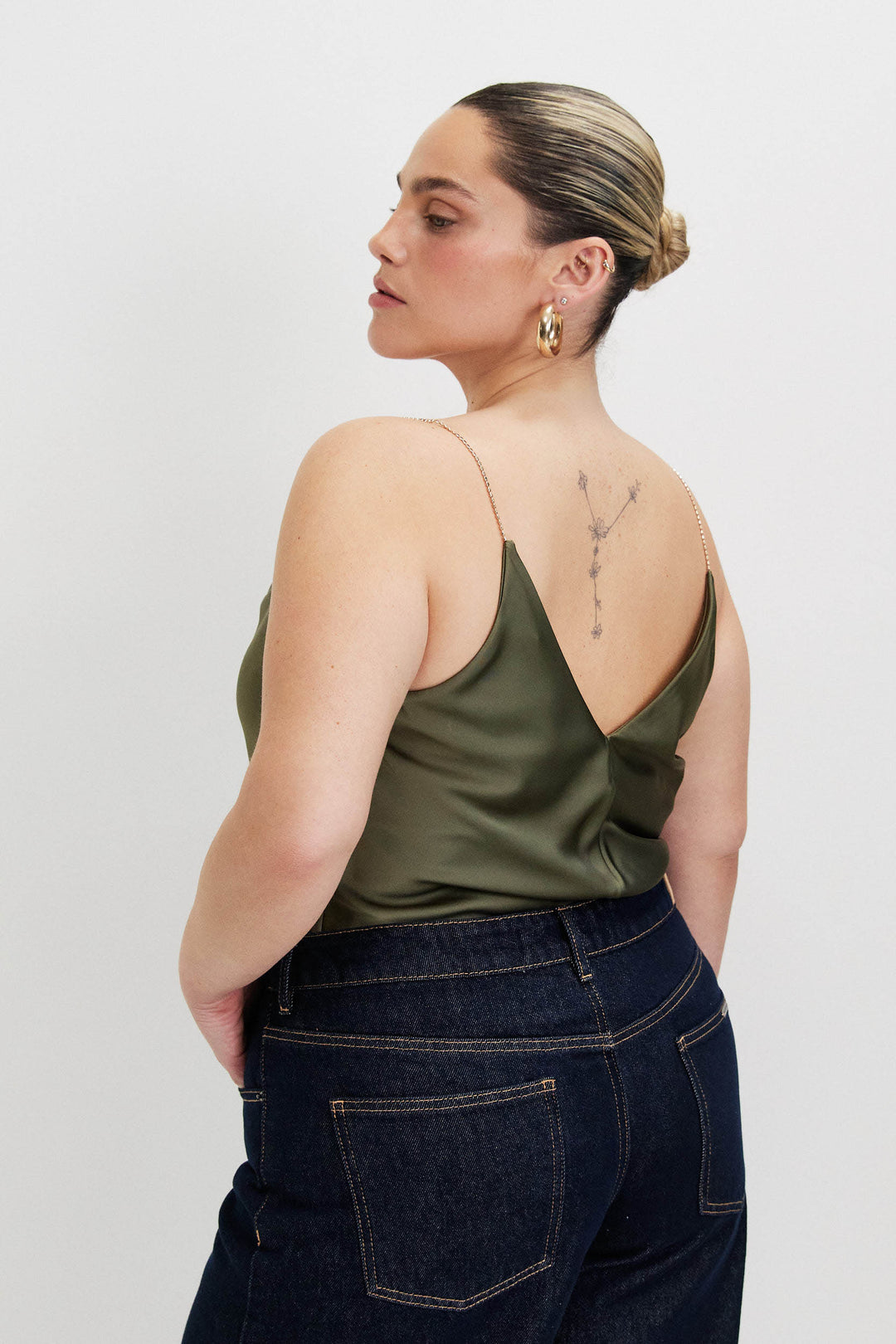 OLIVIA GREEN TOP