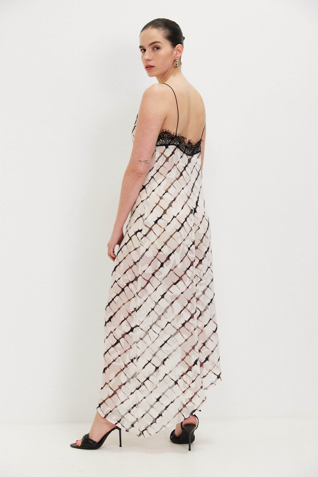 SENDI LIGHT BROWN DRESS