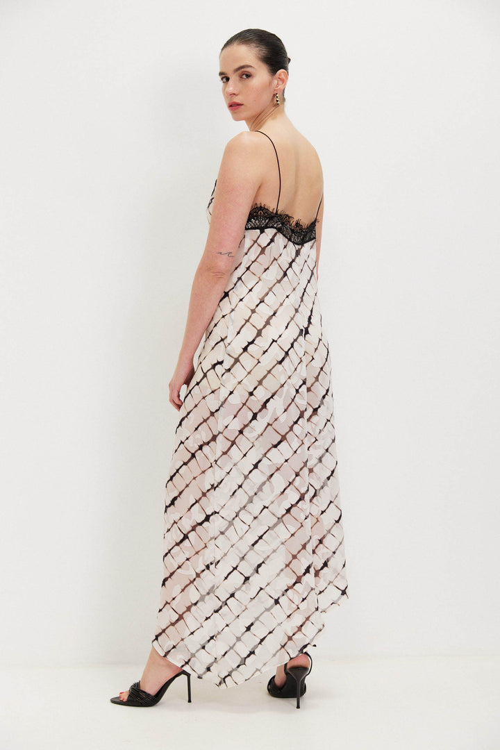 SENDI LIGHT BROWN DRESS