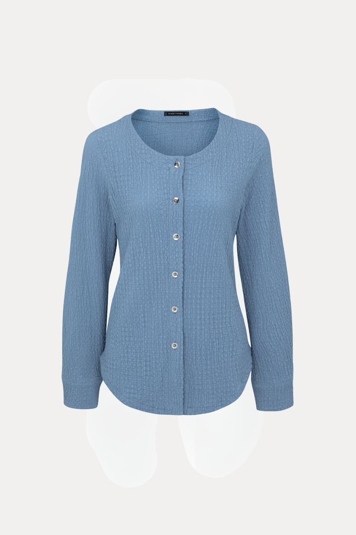 OLIVE DENIM BLUE SHIRT