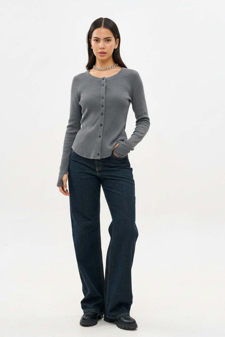 CAMERON DARK GRAY SHIRT