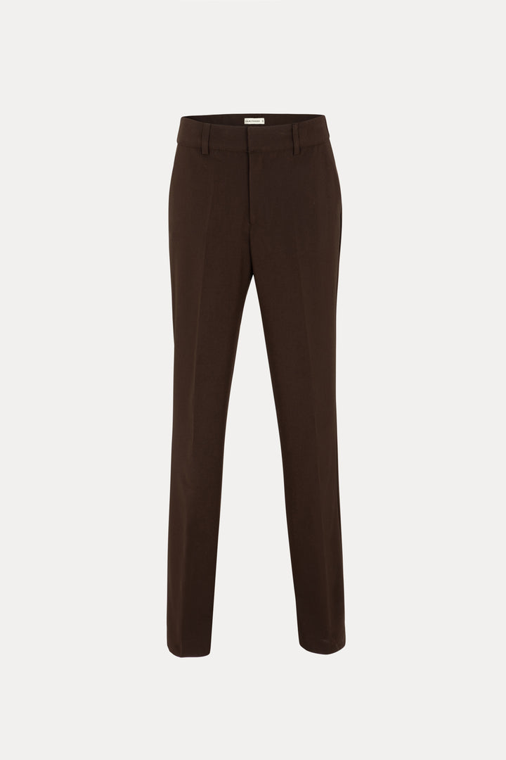 ELAINE CIGAR  BROWN  PANTS