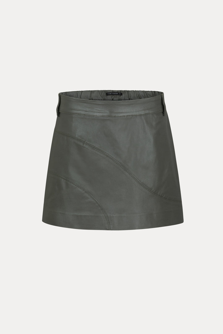 GAL GREEN SKIRT PANTS