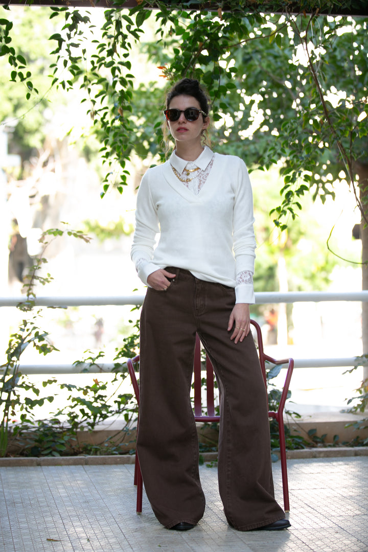 CATHERINE WHITE KNIT