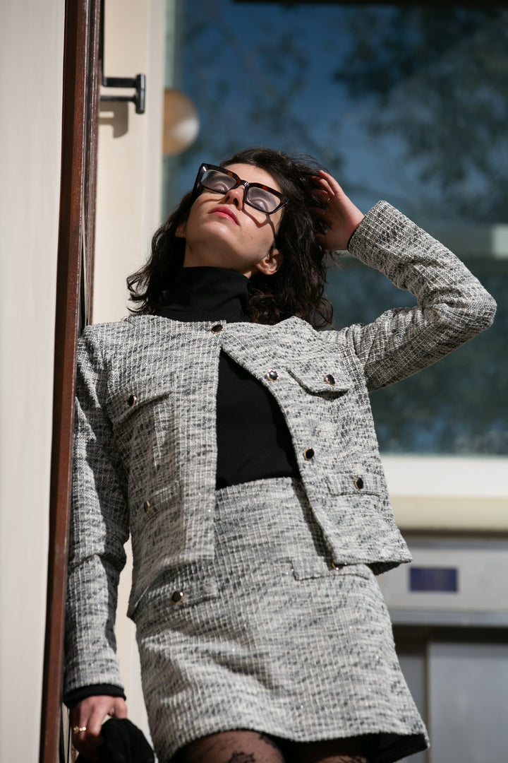 JACKIE BLACK SKIRT-PANTS