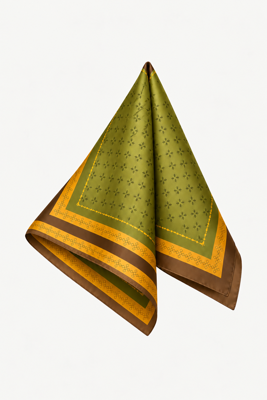 OLIVE GOLD SCARF