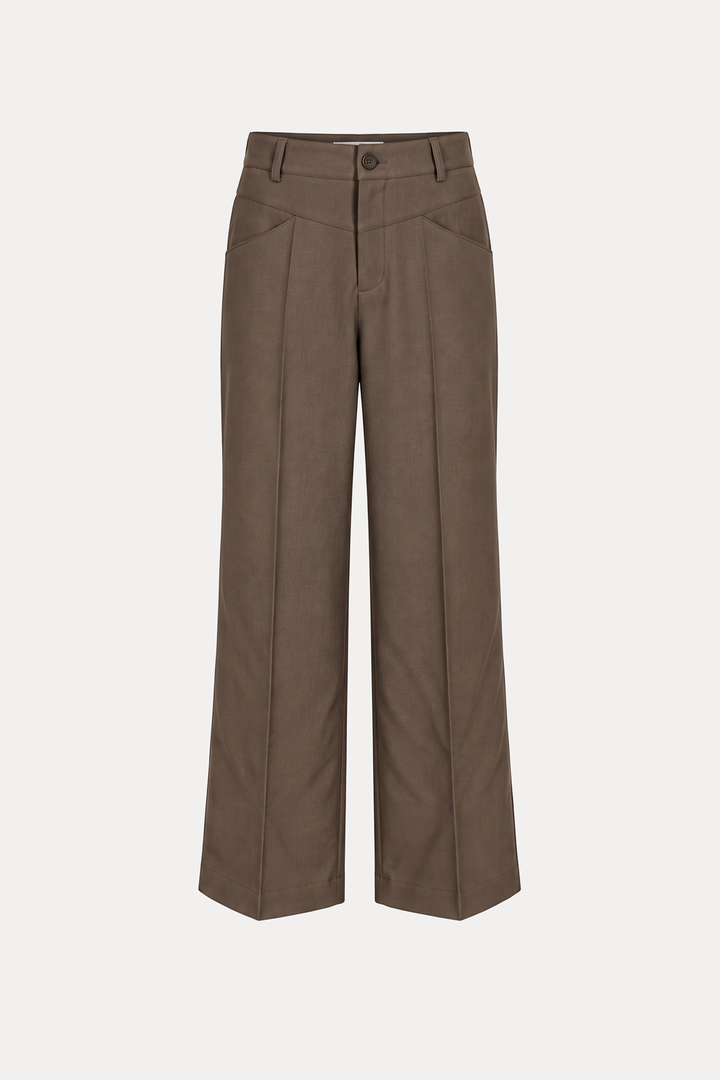 CORINA CLASSIC CHOCOLATE BROWN PANTS