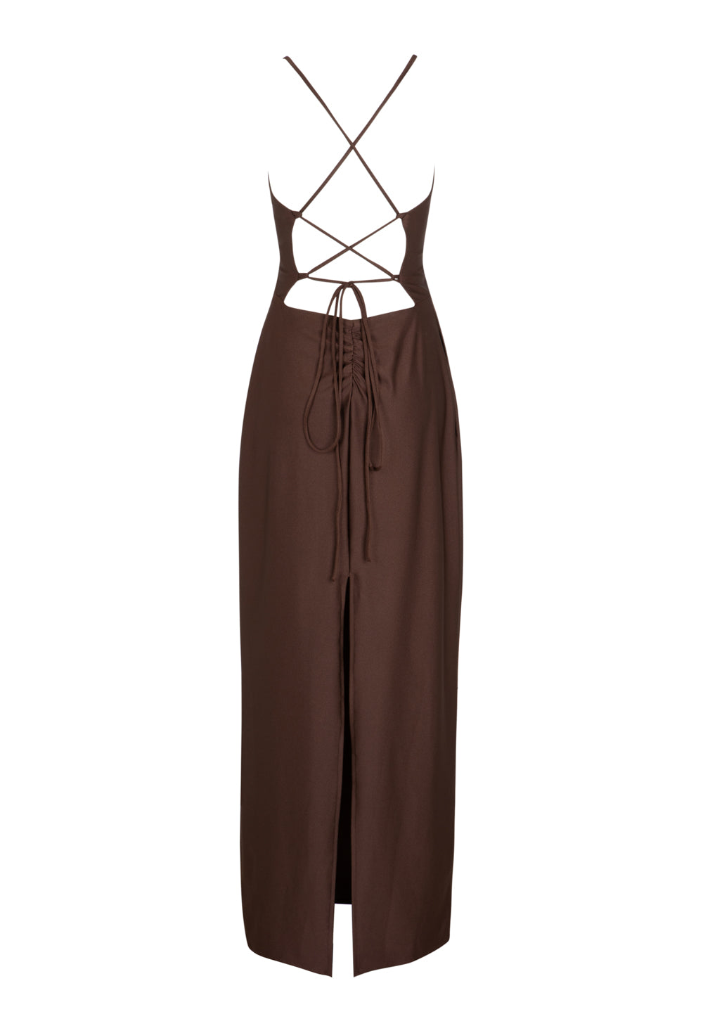 CORI CHOCOLATE BROWN DRESS