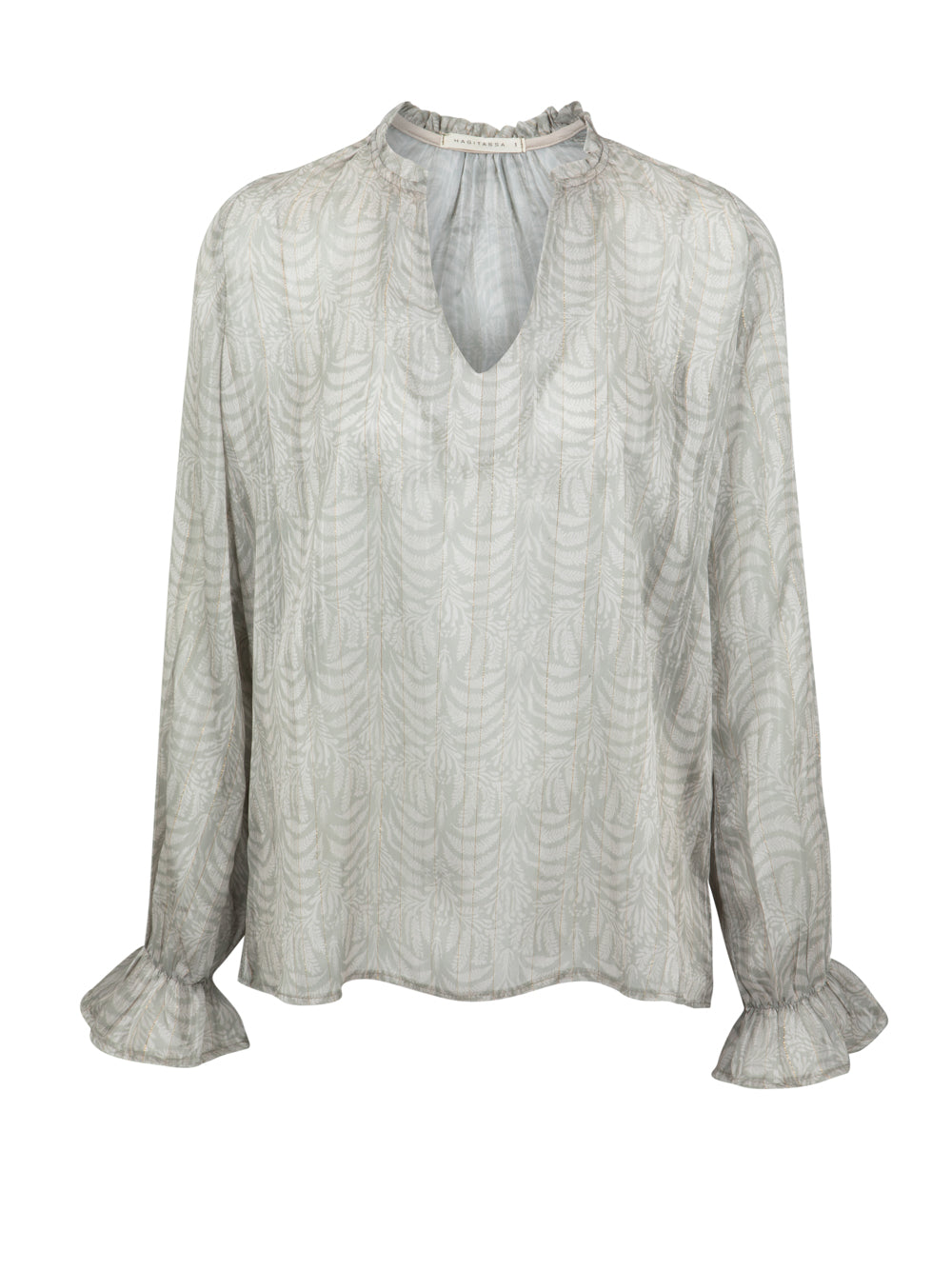 MEGHAN LIGHT OLIVE SHIRT