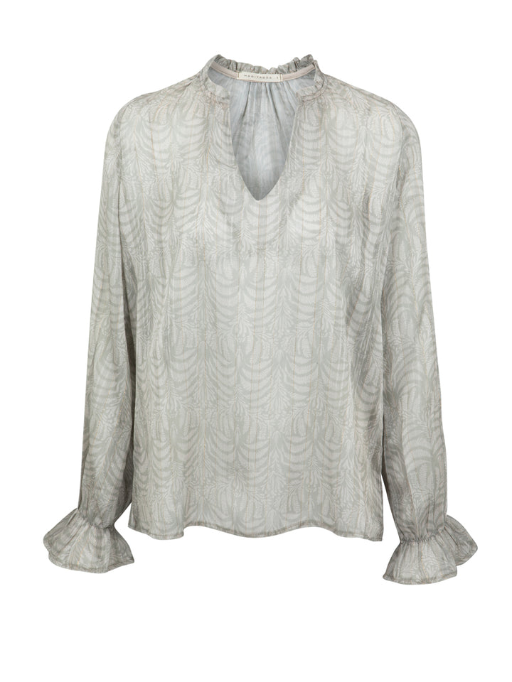 MEGHAN LIGHT OLIVE SHIRT