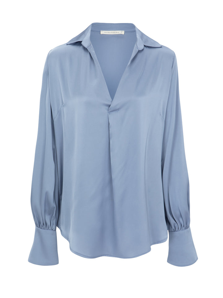 ANNIE LIGHT BLUE SHIRT