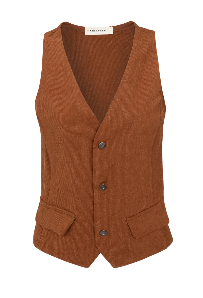 CORDUROY VEST