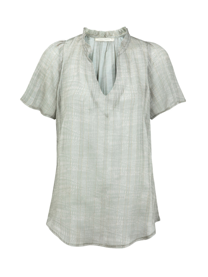 HELENY LIGHT OLIVE SHIRT