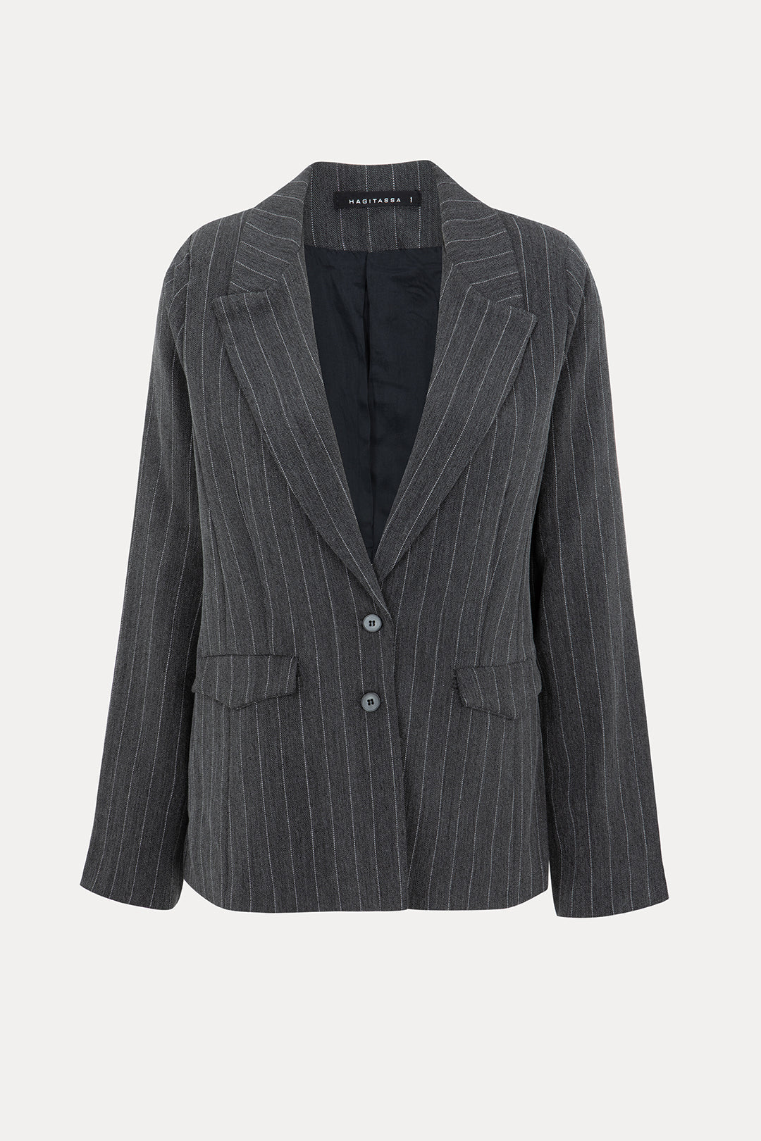 ALICIA  CLASIC DARK GRAY JACKET