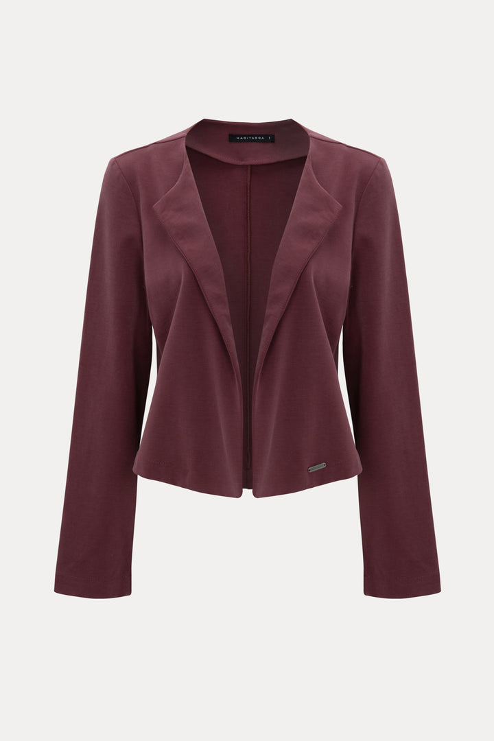 JERSEY BURGUNDY JACKET