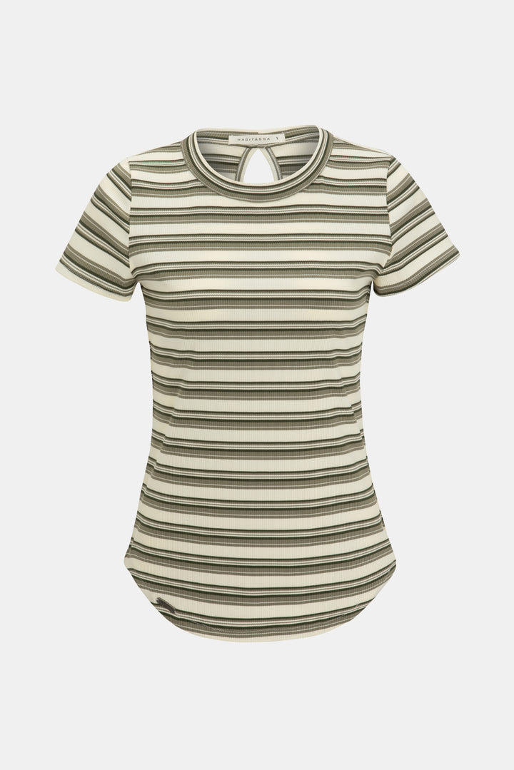 VIOLLET OLIVE GREEN SHIRT