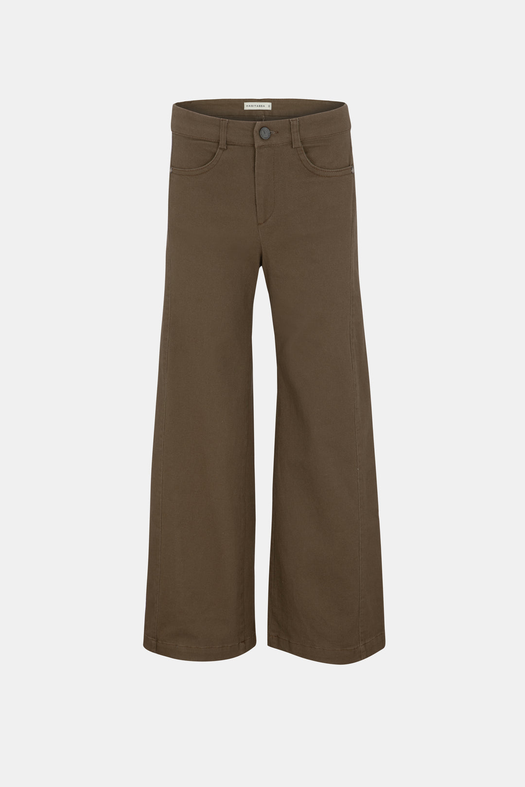 JODIE DRIL BROWN PANTS