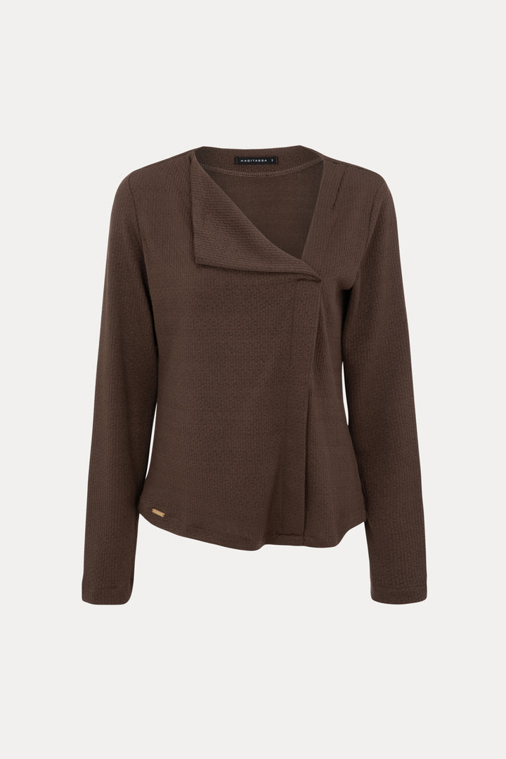 DENISE CHOCOLATE BROWN KNIT