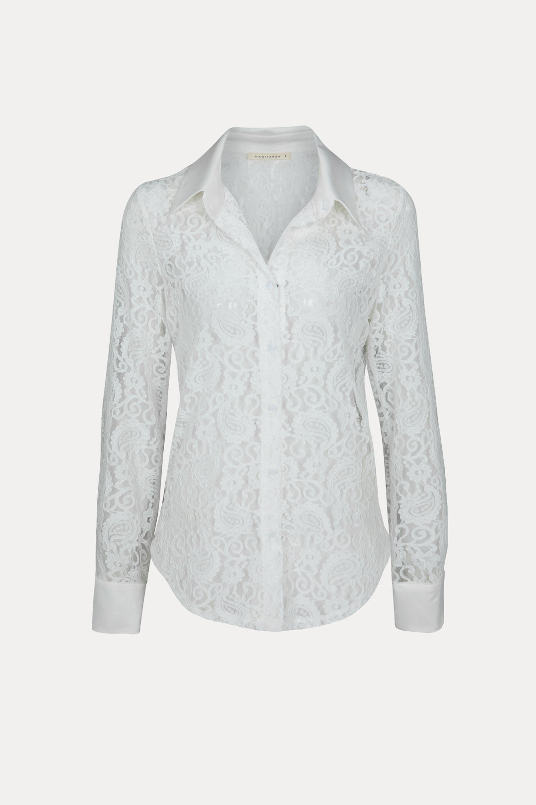 JULIE LACE WHITE SHIRT