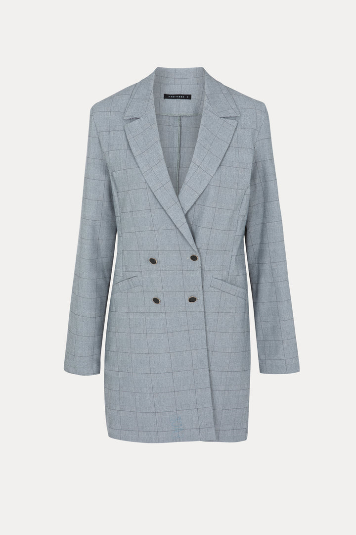 MORGAN BLACK PLAID JACKET